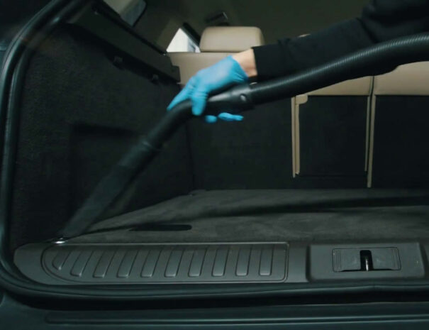 Trunk is Vacuumed