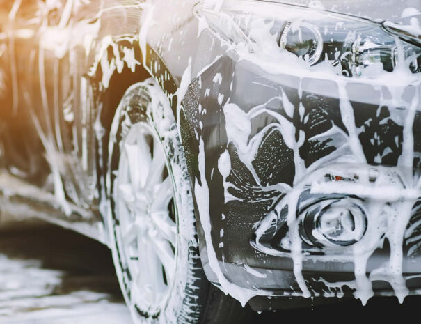 Wash the Exterior with a Wax Shampoo